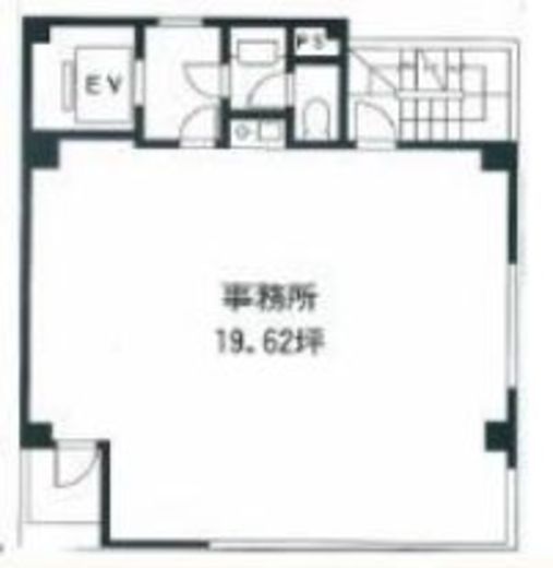SK茅場町ビル 6階 間取り図