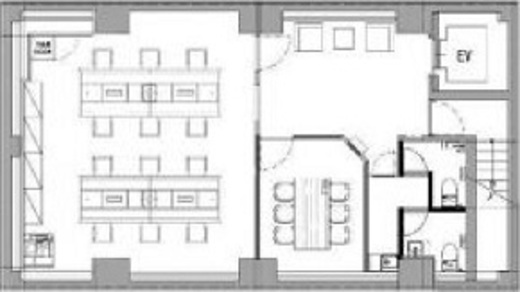 Biz SQUARE 芝大門（旧：茶乃木ビル） B1階 間取り図