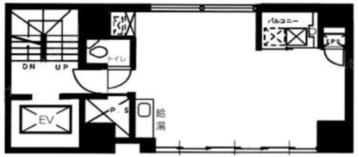 新正堂第一ビル 3階 間取り図