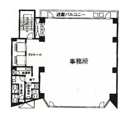 東日本橋槇町ビル 3階 間取り図