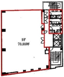 四谷ISYビル 9階 間取り図