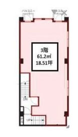 若菱ビル 3階 間取り図