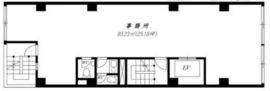 小網町プロサイドビル 7階 間取り図