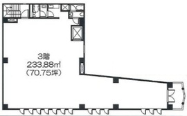 UETAKEビル 3階 間取り図