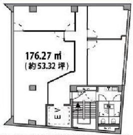 T-FRONTビル 6階 間取り図