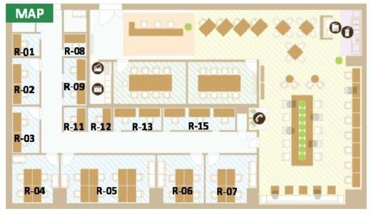 +OURS八重洲 R-05 間取り図