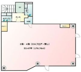 トゥーラント88ビル 401 間取り図