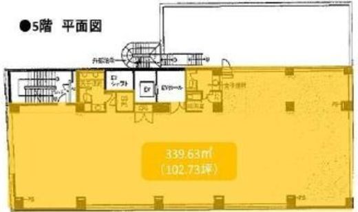 桂ビル 5階 間取り図
