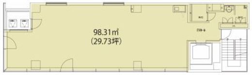 クローバー日本橋 11階 間取り図