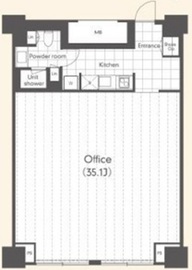 theSOHO 1205 間取り図