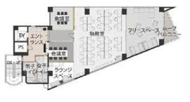 CANAL GATE SHIBAURA 6階 間取り図