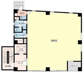 池田ビル(大門) 7階 間取り図