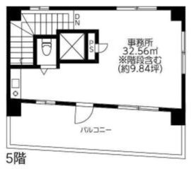 秋葉原NORTH COURT（旧：オノザワビル） 5階 間取り図