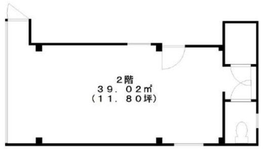 ノイ表参道 2階 間取り図