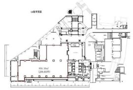 商船三井ビルディング 1階(ロビー階) 間取り図