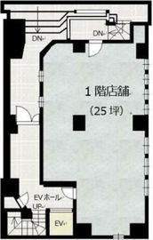 神田坂田ビル 1階 間取り図