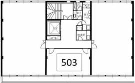 宗保第2ビル 503 間取り図