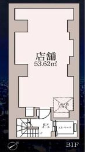ザ・スカイグランディア神田錦町 B1階 間取り図