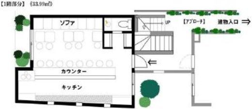 サフヤ西麻布 1階 間取り図