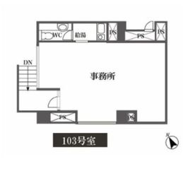 ホリアージュ南青山 103 間取り図