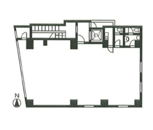 第二坂本ビル 3階 間取り図