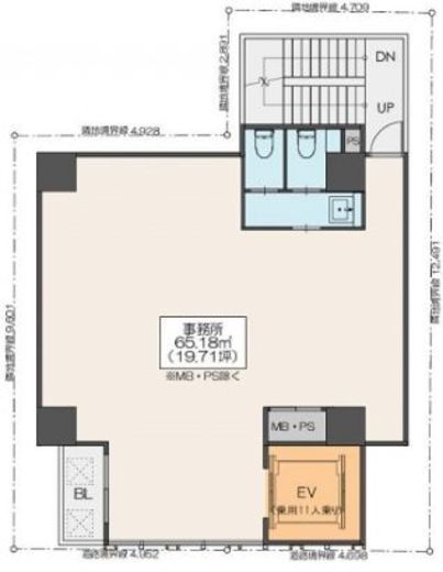 ACN神保町ビル 5階 間取り図