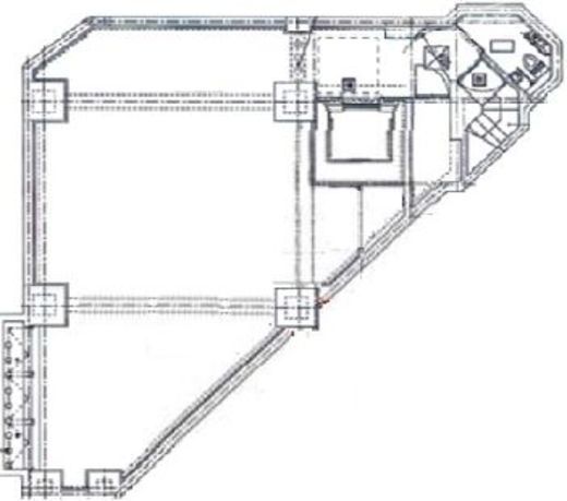 SNT水道橋ビル(旧:ACN水道橋駅前ビル) B1階 間取り図