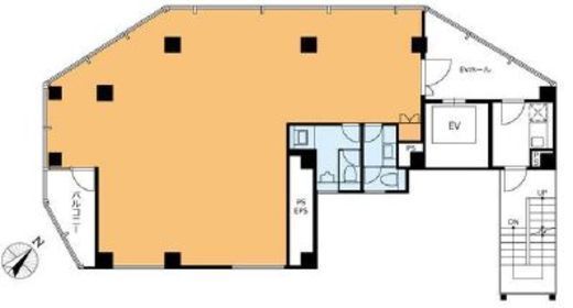 VORT新橋NEX 7階 間取り図