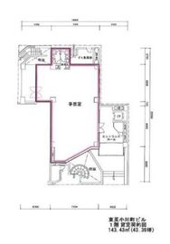 東英小川町ビル 1階 間取り図