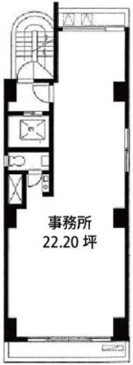 第六協栄ビル 3階 間取り図