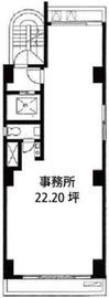 第六協栄ビル 3階 間取り図