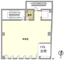 COMMONS四谷ビル 5階 間取り図