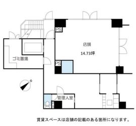 LEGABENE八丁堀 1階 間取り図