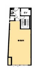 LAZ南麻布 1階 間取り図