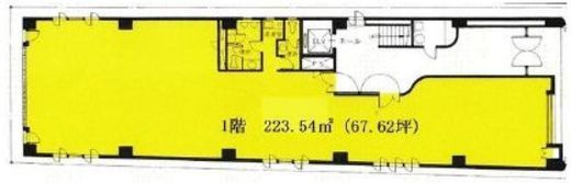 平河町KSビル 1階 間取り図
