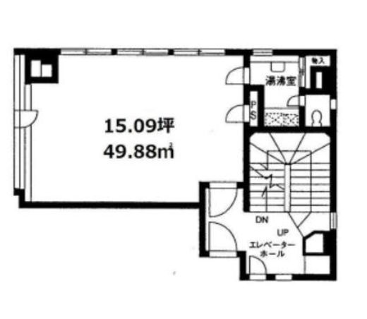 永島ビル 5階 間取り図