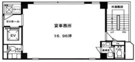 東京リアル宝町ビル 10階 間取り図