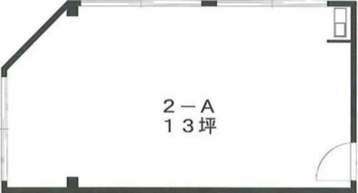 守屋ビル 2階A 間取り図