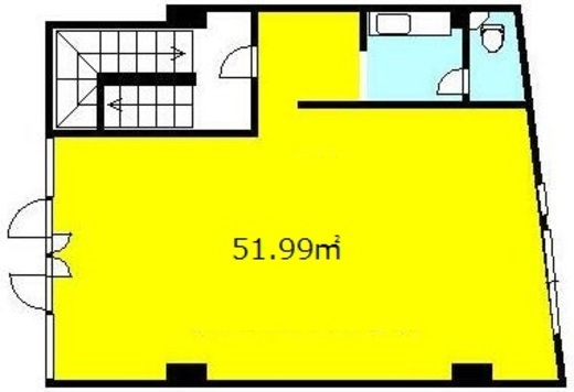 浮揚ビル 2階 間取り図