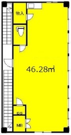 スズセービル 2階 間取り図