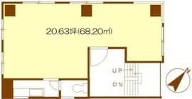 秋葉原K.Kビル 2階 間取り図