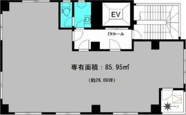 第2スヂノビル 201 間取り図