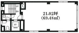 カワカミビル 3階 間取り図