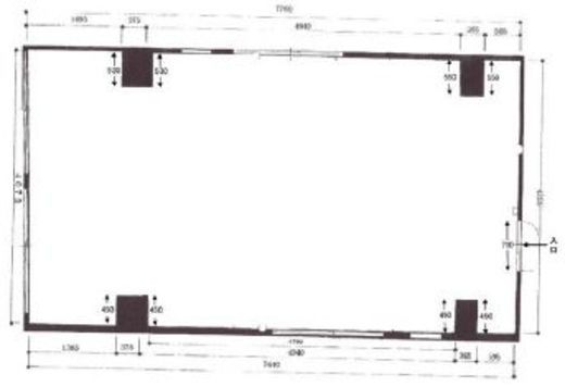 G3銀座ビル 2階A 間取り図