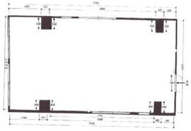 G3銀座ビル 2階A 間取り図