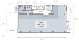 REVZO日本橋堀留町 4階 間取り図