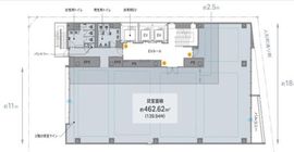 REVZO日本橋堀留町 7階 間取り図