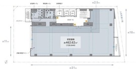 REVZO日本橋堀留町 8階 間取り図