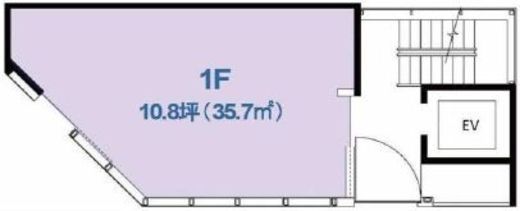 ジョルディビル 1階 間取り図