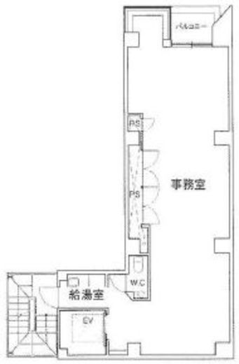 アソルティ日本橋小伝馬町 3階 間取り図